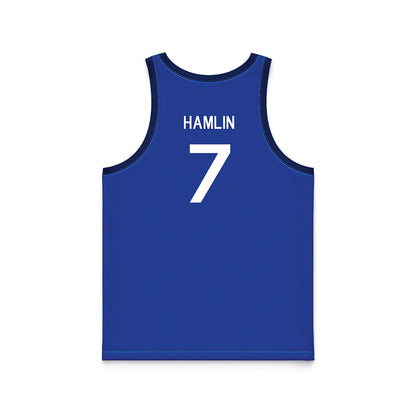 BYU - NCAA Women's Basketball : Olivia Hamlin - Hardwood Reissue Basketball Jersey-1