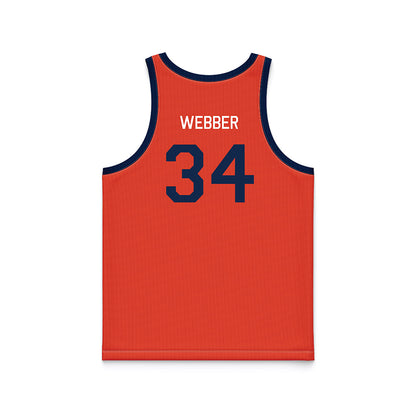 Illinois - NCAA Women's Basketball : Maddie Webber - Orange Hardwood Basketball Jersey-1