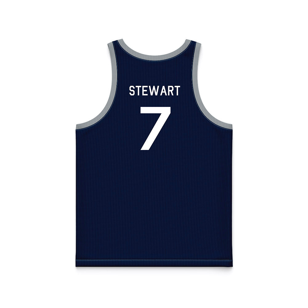 Penn State - NCAA Men's Basketball : Dominick Stewart - Hardwood Reissue Basketball Jersey-1