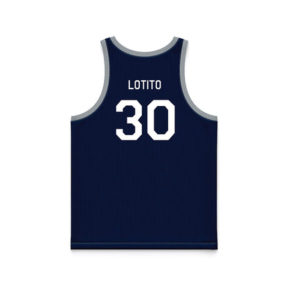 Penn State - NCAA Men's Basketball : Chris Lotito - Hardwood Reissue Basketball Jersey-1