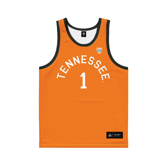 Tennessee - NCAA Men's Basketball : Amari Evans - Hardwood Reissue Basketball Jersey-0