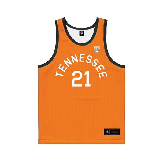 Tennessee - NCAA Men's Basketball : Campbell Duncan - Hardwood Reissue Basketball Jersey-0