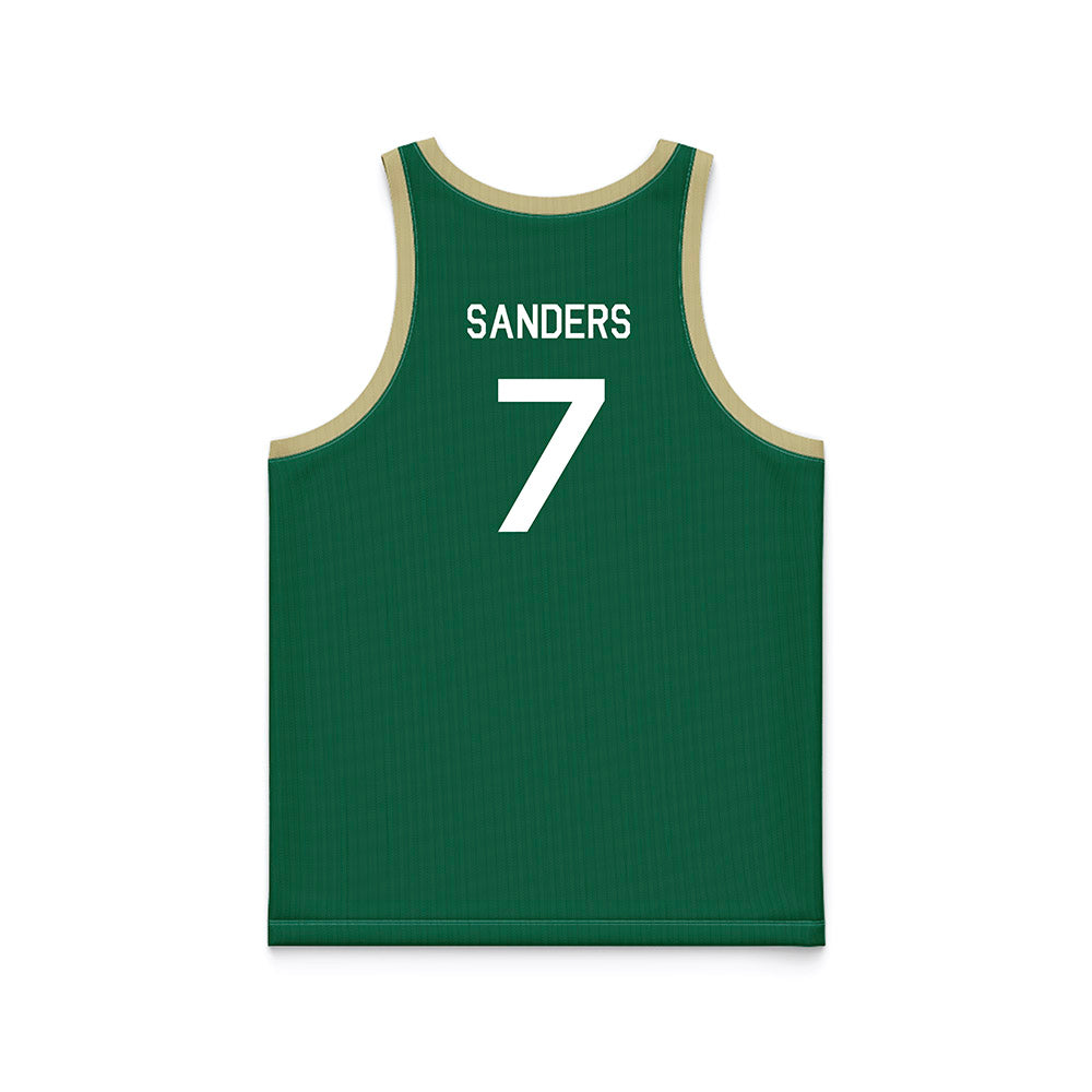 USF - NCAA Men's Basketball : Caleb Sanders - Hardwood Reissue Basketball Jersey-1