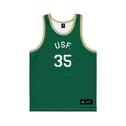 USF - NCAA Men's Basketball : Izaiyah Nelson - Hardwood Reissue Basketball Jersey-0