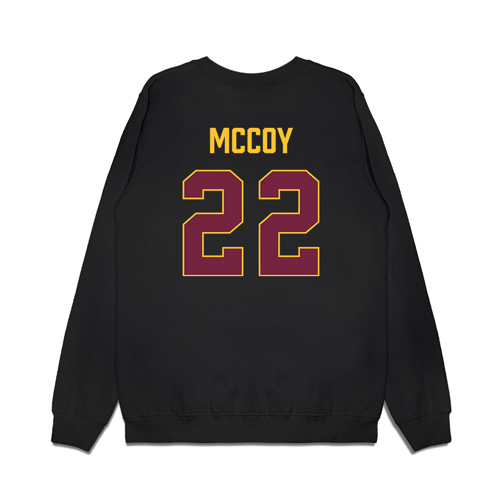 Arizona State - NCAA Men's Basketball : Quentin McCoy - Vintage Basketball Premium Crewneck Sweatshirt-1