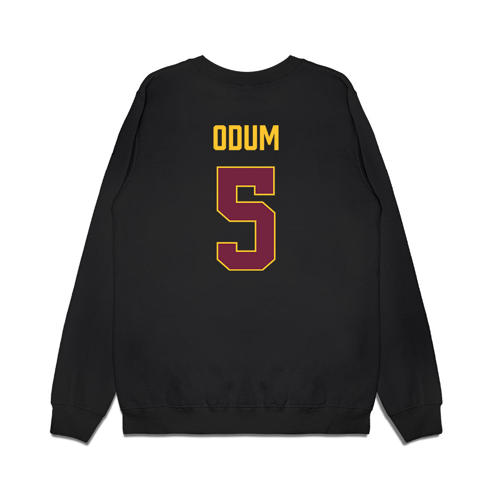 Arizona State - NCAA Men's Basketball : Moe Odum - Vintage Basketball Premium Crewneck Sweatshirt-1
