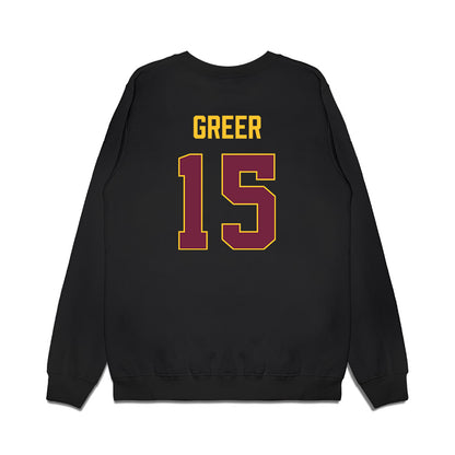 Arizona State - NCAA Women's Basketball : Heavenly Greer - Vintage Basketball Premium Crewneck Sweatshirt-1