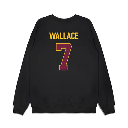 Arizona State - NCAA Men's Basketball : Vijay Wallace - Vintage Basketball Premium Crewneck Sweatshirt-1