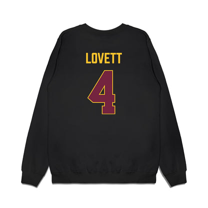 Arizona State - NCAA Women's Basketball : Jyah LoVett - Vintage Basketball Premium Crewneck Sweatshirt-1