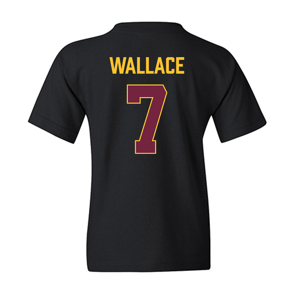 Arizona State - NCAA Men's Basketball : Vijay Wallace - Vintage Basketball Youth T-Shirt-1