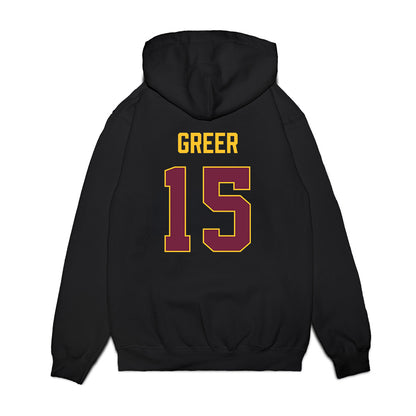 Arizona State - NCAA Women's Basketball : Heavenly Greer - Vintage Basketball Premium Hooded Sweatshirt-1