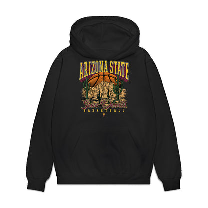 Arizona State - NCAA Women's Basketball : Heavenly Greer - Vintage Basketball Premium Hooded Sweatshirt-0