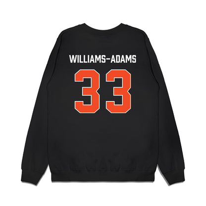 Auburn - NCAA Men's Basketball : Sebastian Williams-Adams - Vintage Shersey Premium Crewneck Sweatshirt-1