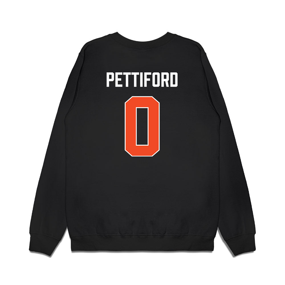 Auburn - NCAA Men's Basketball : Tahaad Pettiford - Vintage Shersey Premium Crewneck Sweatshirt-1