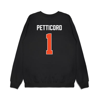 Auburn - NCAA Women's Basketball : Mya Petticord - Vintage Shersey Premium Crewneck Sweatshirt-1