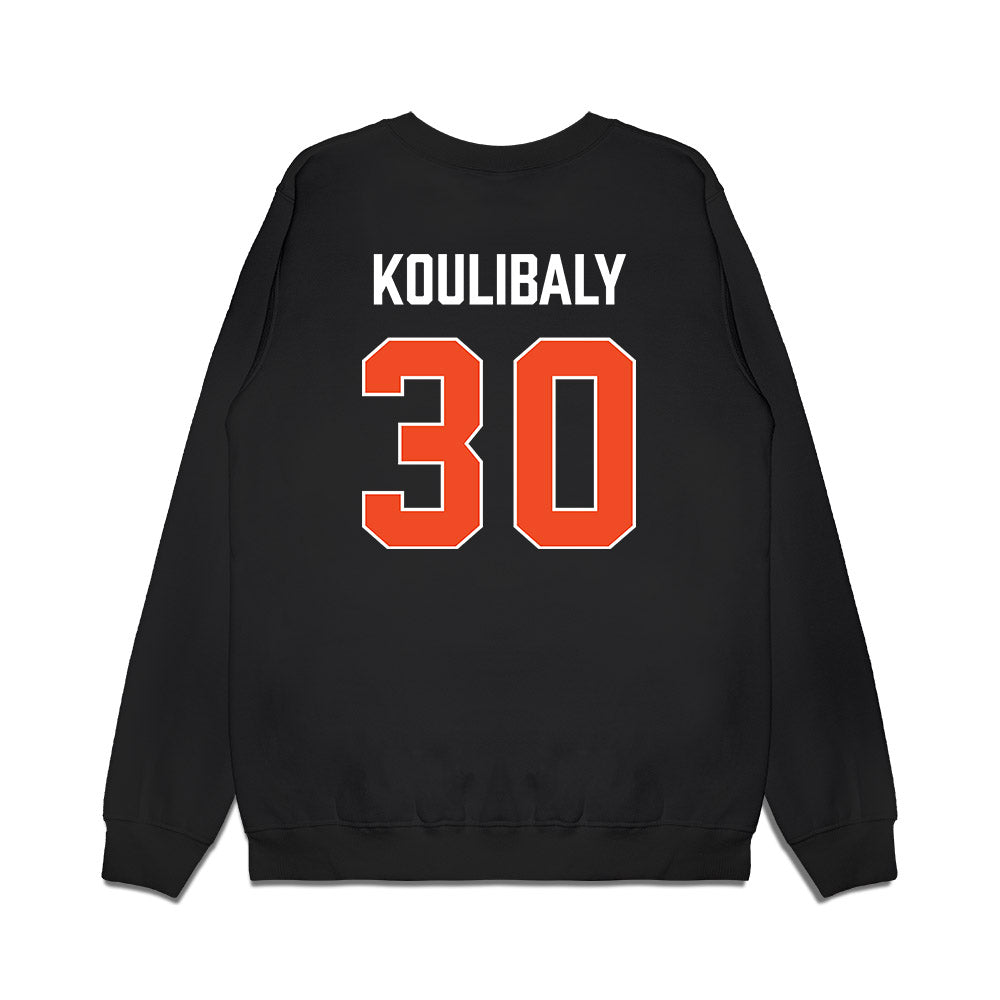 Auburn - NCAA Women's Basketball : Clara Koulibaly - Vintage Shersey Premium Crewneck Sweatshirt-1