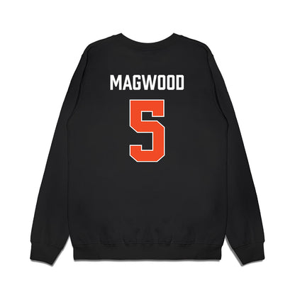 Auburn - NCAA Men's Basketball : Kaden Magwood - Vintage Shersey Premium Crewneck Sweatshirt-1