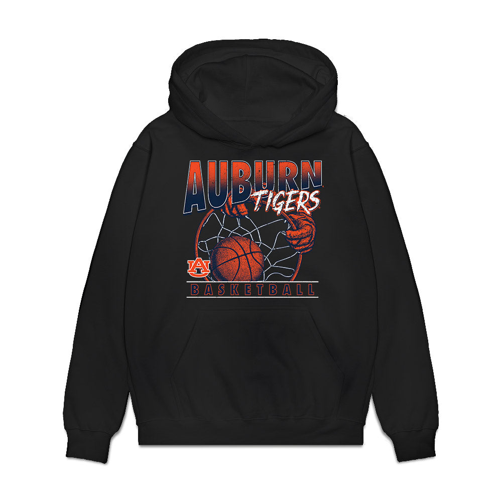 Auburn - NCAA Men's Basketball : Keyshawn Hall - Vintage Shersey Premium Hooded Sweatshirt-0