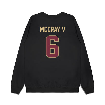 FSU - NCAA Men's Basketball : Robert McCray V - Vintage Shersey Premium Crewneck Sweatshirt-1