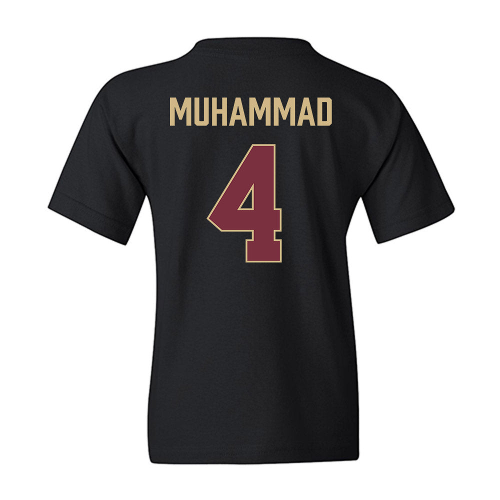 FSU - NCAA Men's Basketball : Shahid Muhammad - Vintage Shersey Youth T-Shirt-1