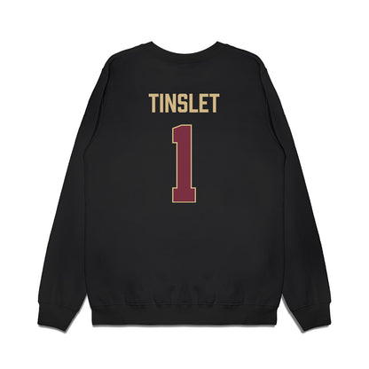 FSU - NCAA Men's Basketball : Anita Tinslet - Vintage Shersey Premium Crewneck Sweatshirt-1