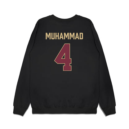 FSU - NCAA Men's Basketball : Shahid Muhammad - Vintage Shersey Premium Crewneck Sweatshirt-1