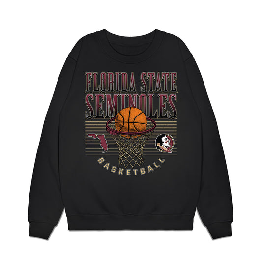 FSU - NCAA Men's Basketball : Thomas Bassong - Vintage Shersey Premium Crewneck Sweatshirt-0