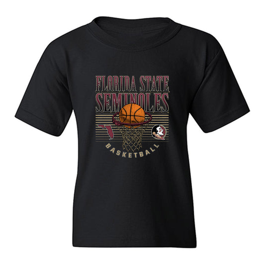 FSU - NCAA Men's Basketball : Maximo Garcia-Plata - Vintage Shersey Youth T-Shirt-0