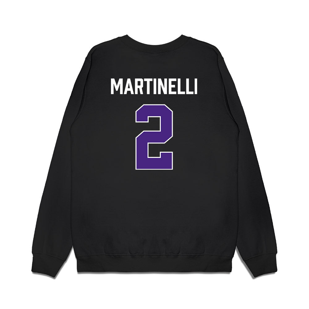 Northwestern - NCAA Men's Basketball : Nicholas Martinelli - Vintage Shersey Premium Crewneck Sweatshirt-1
