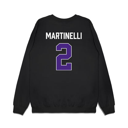 Northwestern - NCAA Men's Basketball : Nicholas Martinelli - Vintage Shersey Premium Crewneck Sweatshirt-1