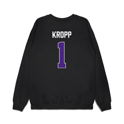 Northwestern - NCAA Men's Basketball : Tyler Kropp - Vintage Shersey Premium Crewneck Sweatshirt-1