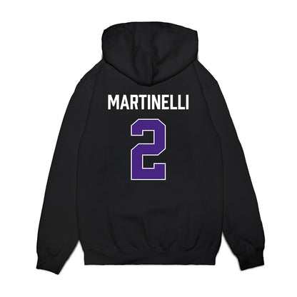 Northwestern - NCAA Men's Basketball : Nicholas Martinelli - Vintage Shersey Premium Hooded Sweatshirt-1