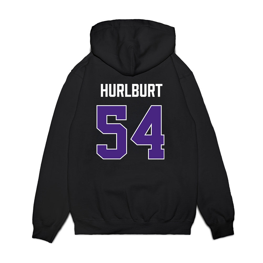 Northwestern - NCAA Men's Basketball : Gustave Hurlburt - Vintage Shersey Premium Hooded Sweatshirt-1