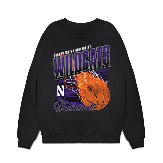 Northwestern - NCAA Men's Basketball : Jordan Clayton - Vintage Shersey Premium Crewneck Sweatshirt-0