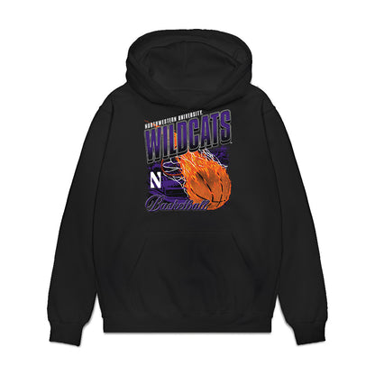 Northwestern - NCAA Men's Basketball : Blake Smith - Vintage Shersey Premium Hooded Sweatshirt-0