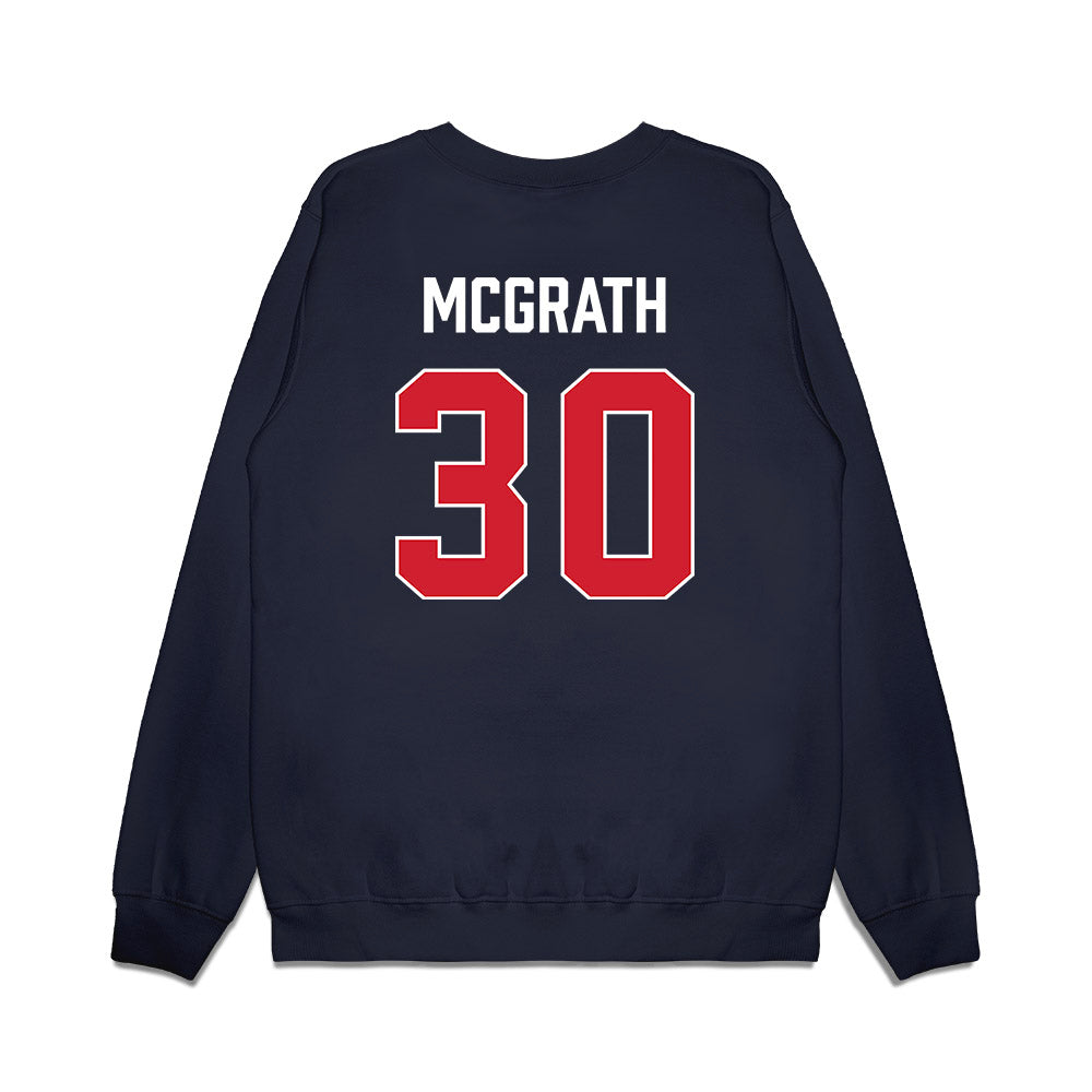 Ole Miss - NCAA Men's Basketball : Cole McGrath - Vintage Premium Crewneck Sweatshirt-1