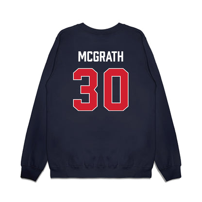 Ole Miss - NCAA Men's Basketball : Cole McGrath - Vintage Premium Crewneck Sweatshirt-1