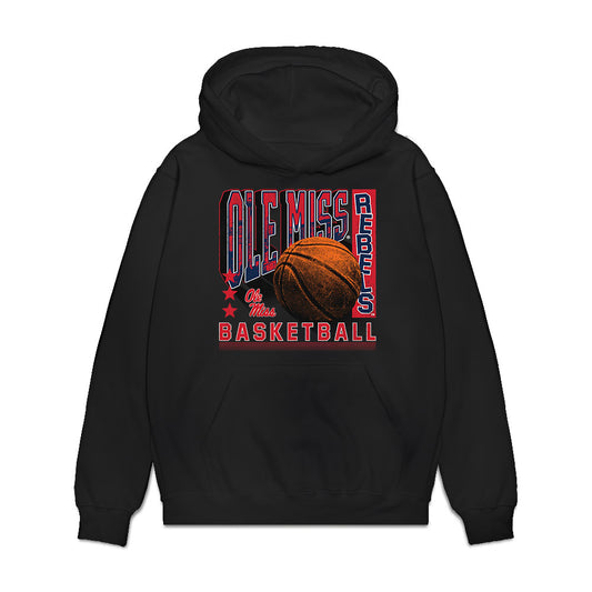 Ole Miss - NCAA Men's Basketball : Brandon Murray - Vintage Premium Hooded Sweatshirt-0