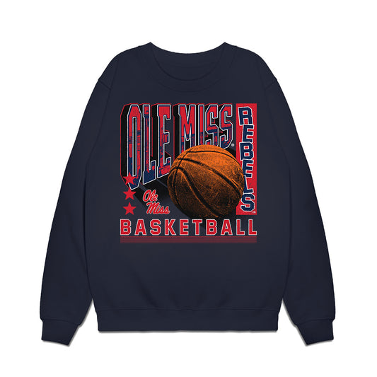 Ole Miss - NCAA Men's Basketball : Brandon Murray - Vintage Premium Crewneck Sweatshirt-0