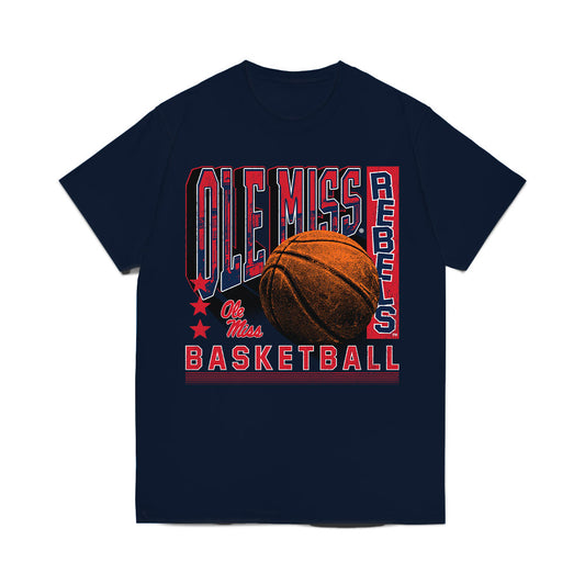 Ole Miss - NCAA Men's Basketball : Moussa Cisse - Vintage Comfort Colors T-Shirt-0