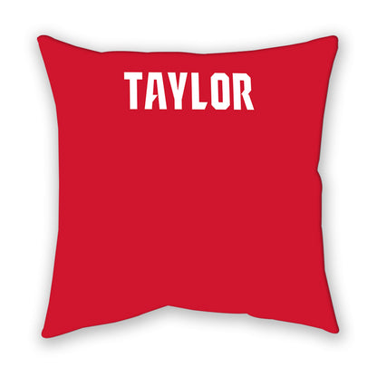 NC State - NCAA Men's Track & Field : Tony Taylor - Pillow-1