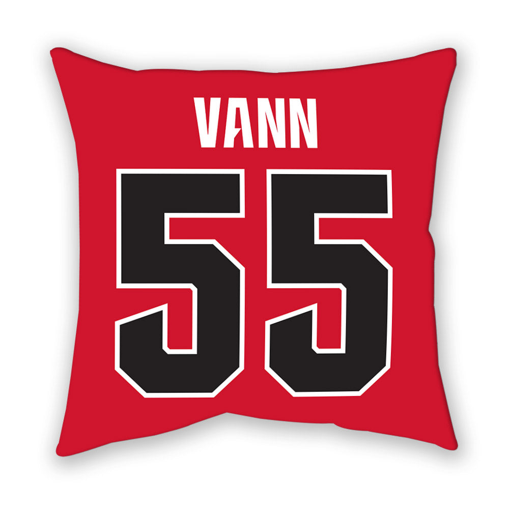 NC State - NCAA Football : Rylan Vann - Pillow-1