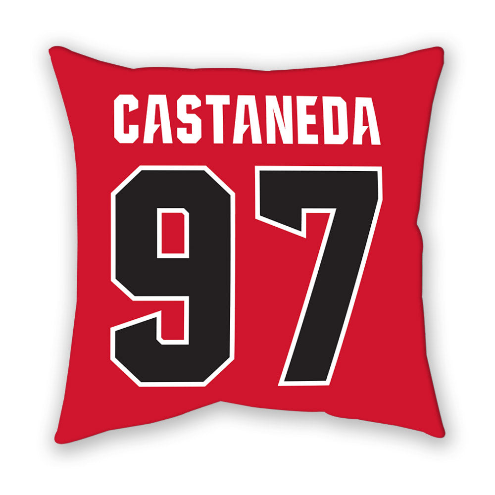 NC State - NCAA Football : Joseph Castaneda - Pillow-1