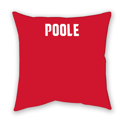 NC State - NCAA Women's Track & Field : Nia Poole - Pillow-1