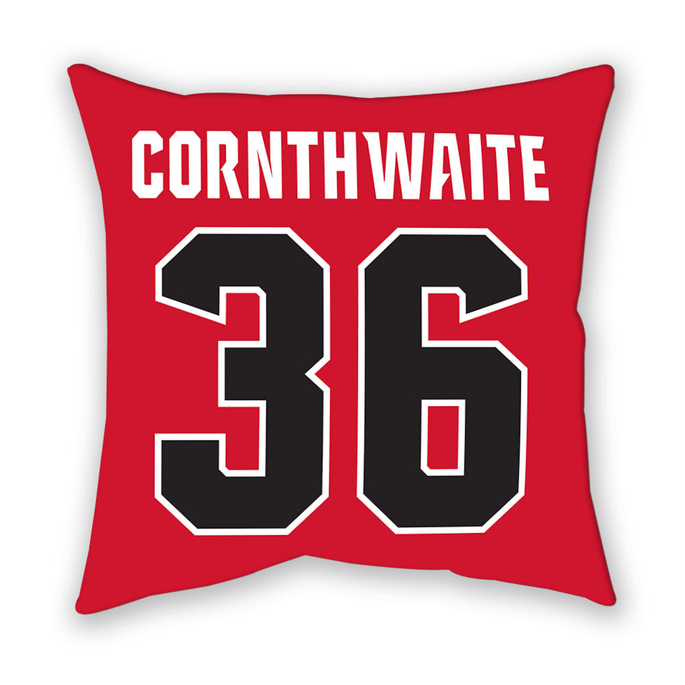 NC State - NCAA Football : Cameron Cornthwaite - Pillow-1