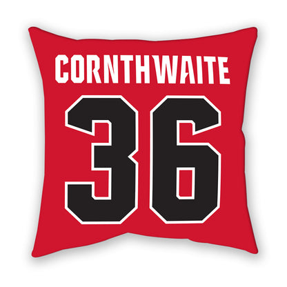 NC State - NCAA Football : Cameron Cornthwaite - Pillow-1