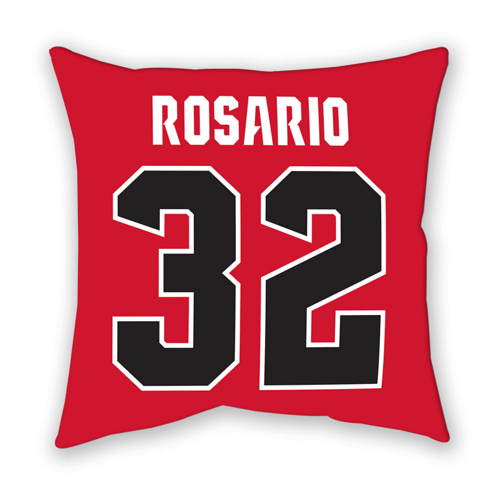 NC State - NCAA Men's Soccer : Gianni Rosario - Pillow-1