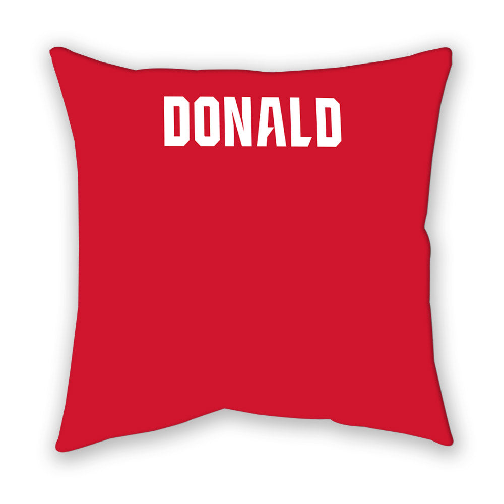 NC State - NCAA Women's Swimming & Diving : Meghan Donald - Pillow-1