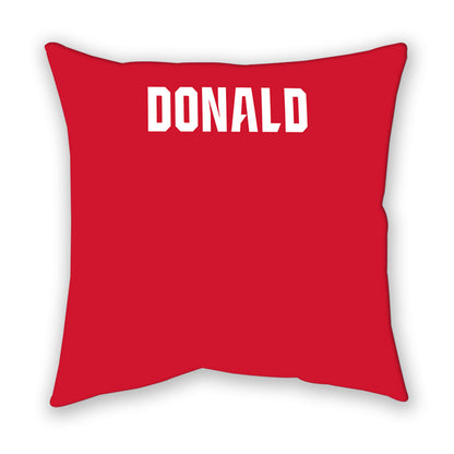 NC State - NCAA Women's Swimming & Diving : Meghan Donald - Pillow-1