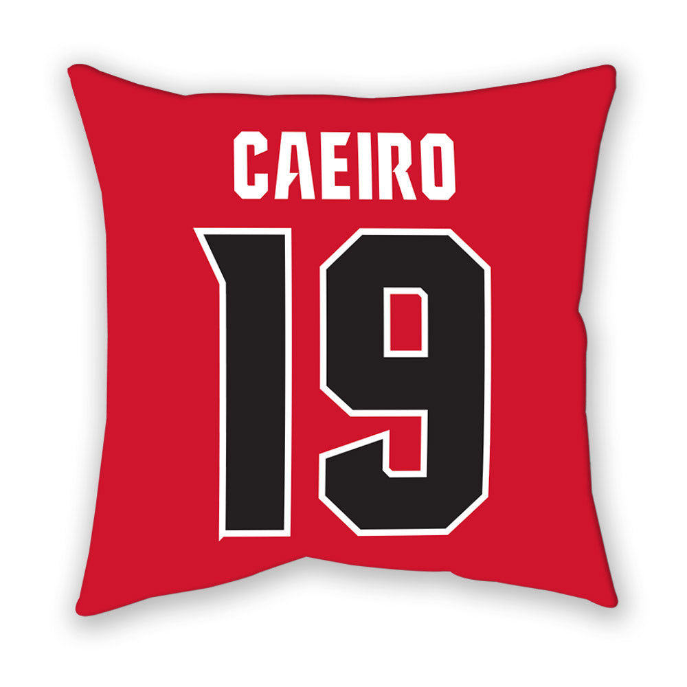 NC State - NCAA Men's Soccer : Pedro Caeiro - Pillow-1